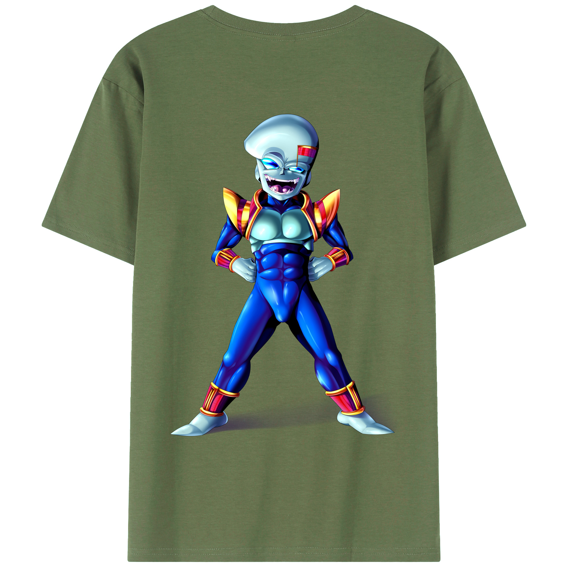 （画像用） ドラゴンボール DRAGON BALL 綿100％ メンズ半袖Tシャツ（バックプリント） 通気性